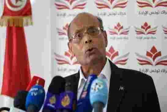 المرزوقي يدعو الجيش التونسي للتدخل لإيقاف “التراجيديا” التي تعيشها البلاد