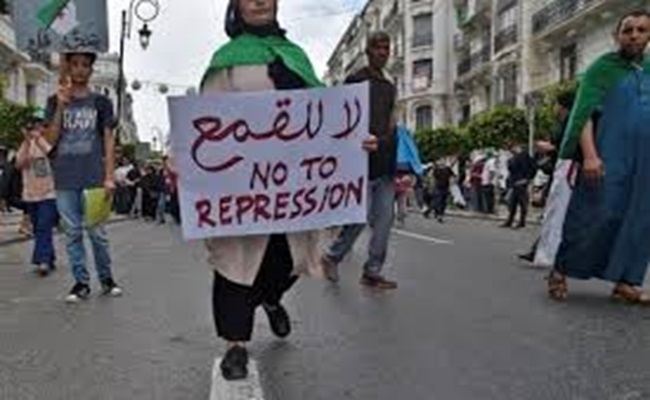 سياسة الجنرالات تواجه مطالب الشعب بالقمع و الترهيب لكل من سولت له نفسه الاعتراض او الرفض